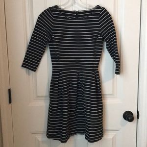 Black and white dress